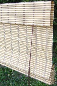 Tenda, arrella in bambù - drapeggio romano